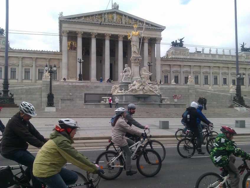 Austrian Parliament RADpaRADe