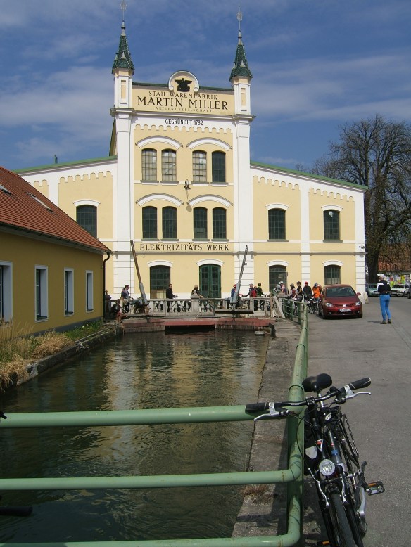 1920s Hydropower plant Danube valley Austria