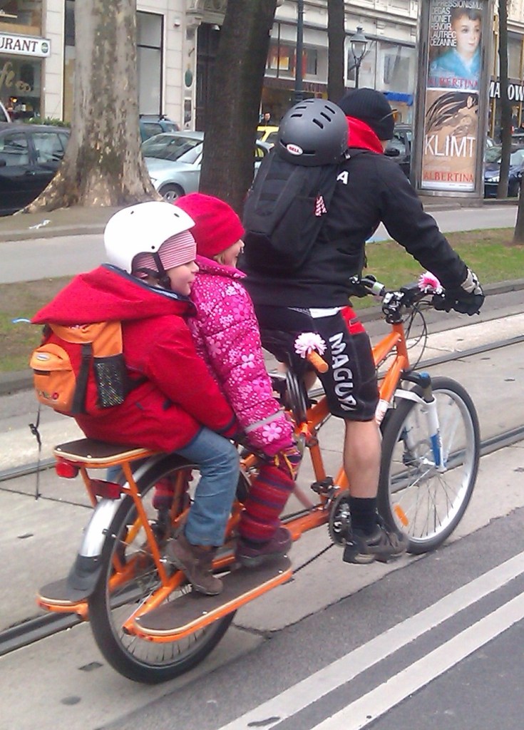 Family bike at RADpaRADe