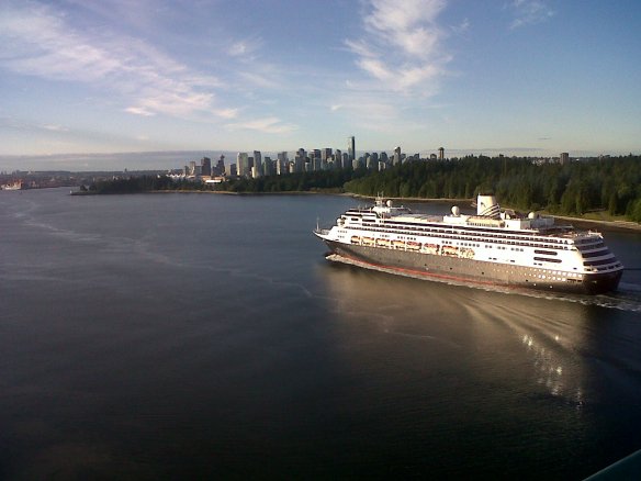 From Lion's Gate Bridge Vancouver