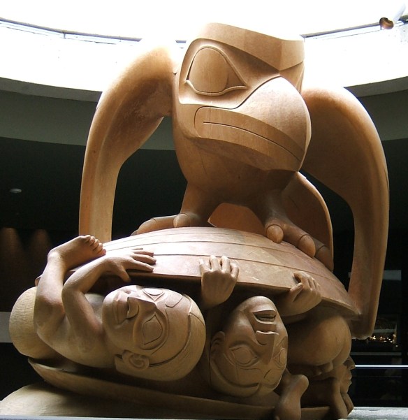 British Columbia Museum of Anthropology (MOA) The Raven and the first men