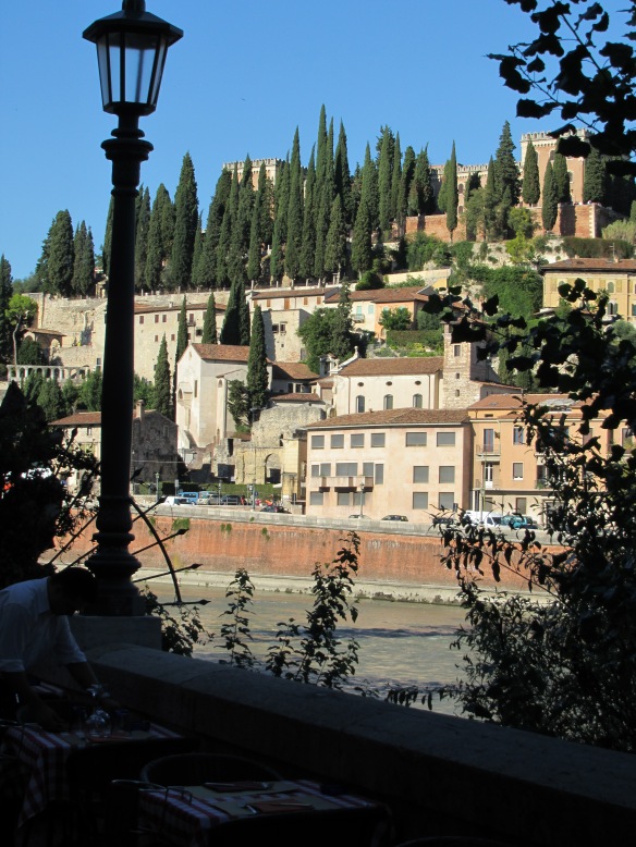 View across River Adige