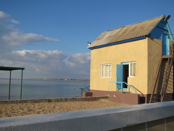 Beach attendant's hut