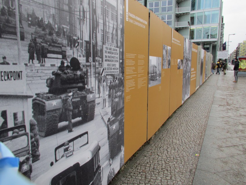 Berlin wall displays