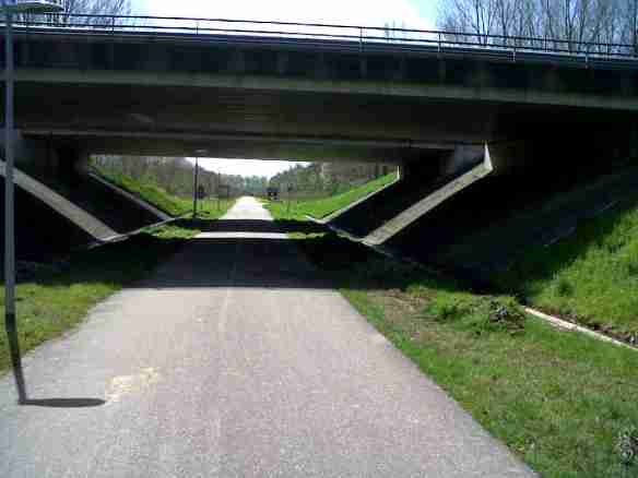 Almere bridge for cycling