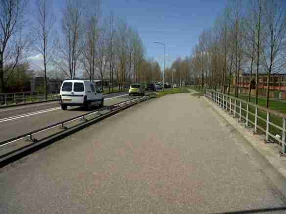 Almere cycling bridge