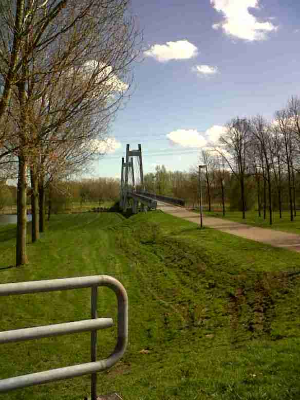Almere dedicated cycling bridge