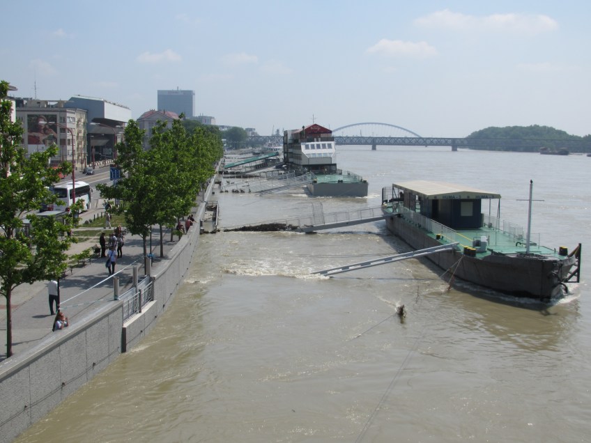 Slovakia Danube flooding