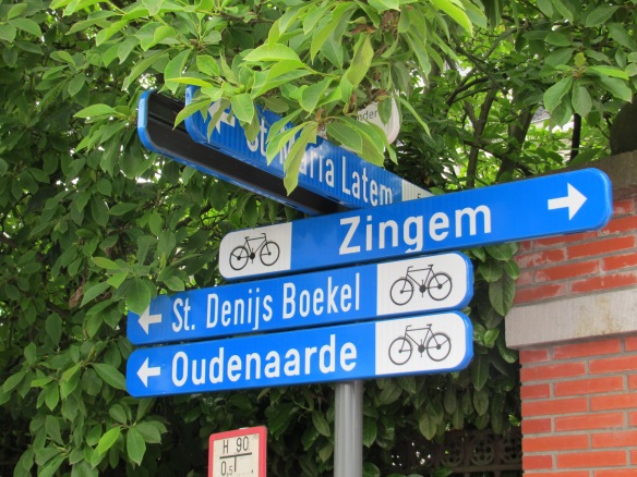 Flanders Cycle route signs