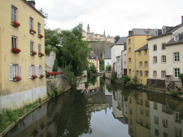 Luxembourg River Alzette Grund