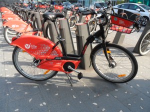 L'ville bike sharing Lille