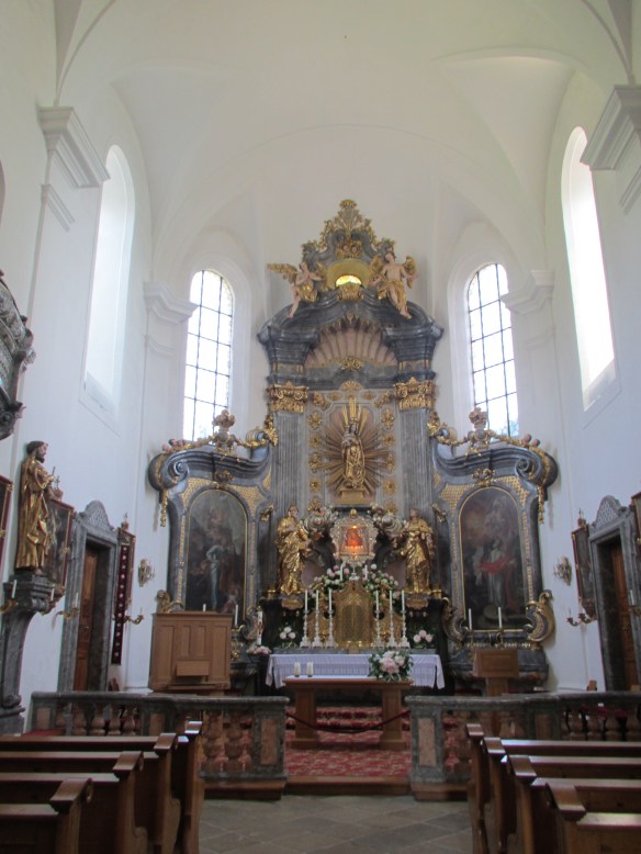 Church interior Attersee am Attersee