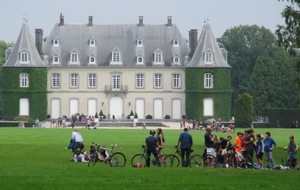 Chateau Solvay La Hulpe cyclisme