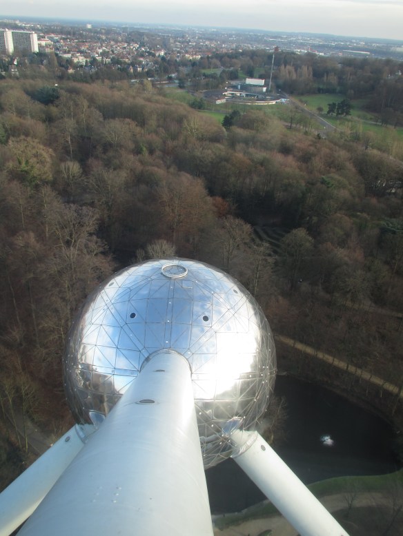 Atomium view Brussels