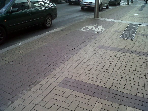 Brussels cycle lane