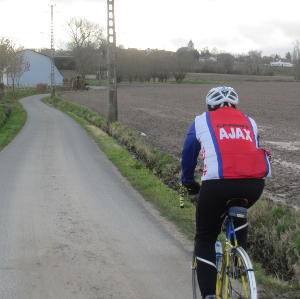 Bottom of the Oude Kwaremont