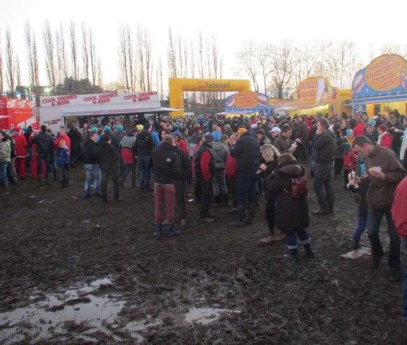 Diegem Night falls over cyclocross