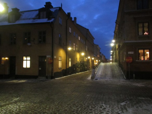 Mariaberget street scene