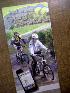 Mid Wales Cycling Adventures leaflet