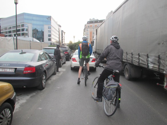 Cycling Congestion in Brussels