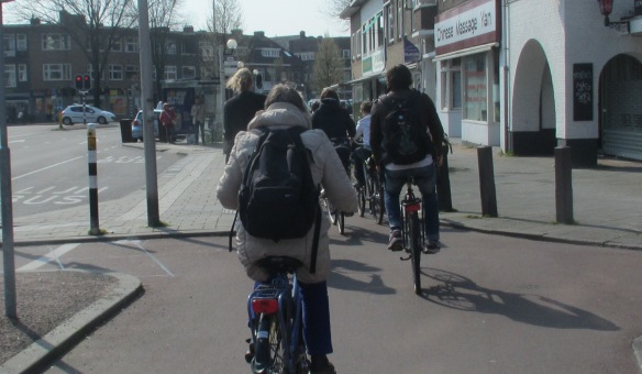 Cycle paths in Utrecht
