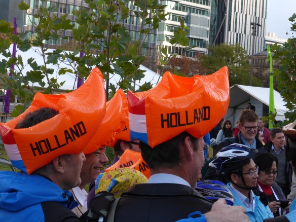 Dutch cycle helmets at Adelaide Velo-city