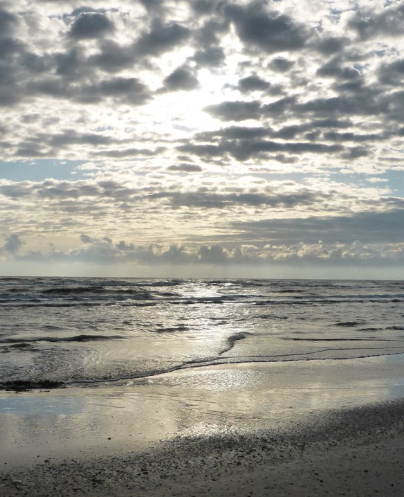 Morning over the Adriatic Rimini Italy