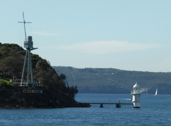 HMAS Sydney from Manly Ferry