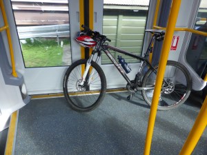 Bike and Train in Sydney