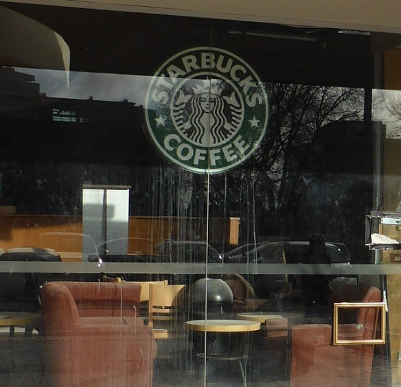 Earthquake Damaged Starbucks Christchurch New Zealand