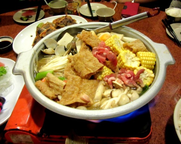 Hakka style hot pot Taiwan