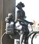 Cycling in Bruges by Kevin Mayne