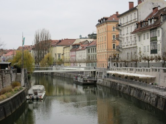 Ljubljanica River Ljubljana Slovenia