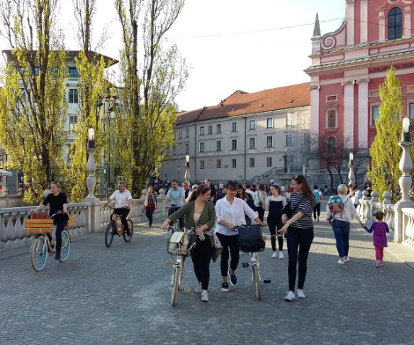 Copyright photography Ljubljana City Council